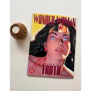 Wonder Woman Spirit of Truth #1 (2001) - Signed by Alex Ross | Oversized Comic